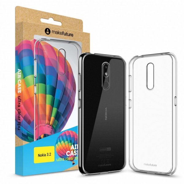 Чохол до моб. телефона MakeFuture Air Case (Clear TPU) Nokia 3.2 (MCA-N32)