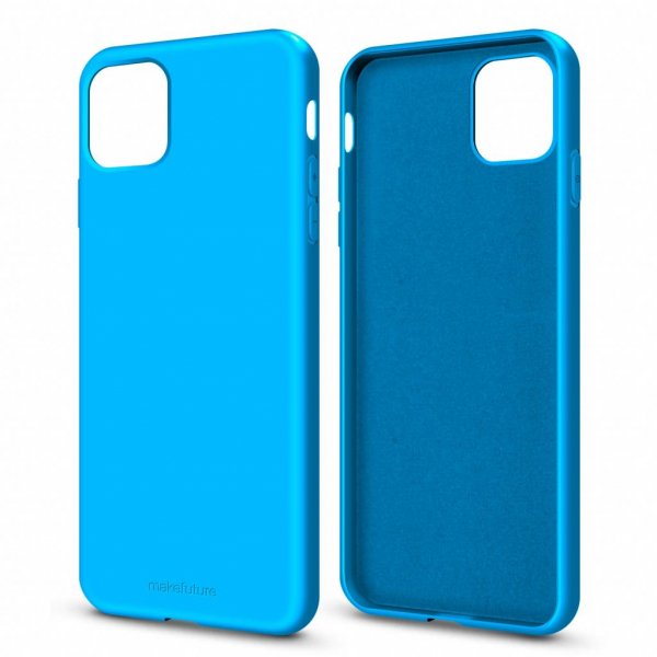 Чохол до моб. телефона MakeFuture Flex Case (Soft-touch TPU) Apple iPhone 11 Light Blue (MCF-AI11LB)
