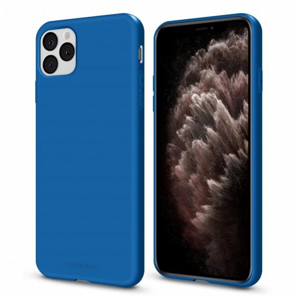 Чохол до моб. телефона MakeFuture Flex Case (Soft-touch TPU) Apple iPhone 11 Pro Blue (MCF-AI11PBL)