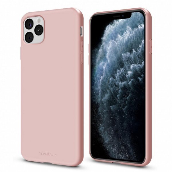 Чохол до моб. телефона MakeFuture Flex Case (Soft-touch TPU) Apple iPhone 11 Pro Max Rose (MCF-AI11PMRS)