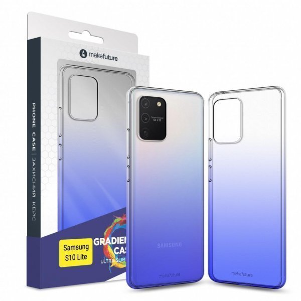 Чохол до моб. телефона MakeFuture Samsung S10 Lite Air Gradient (TPU) Blue (MCG-SS10LBL)