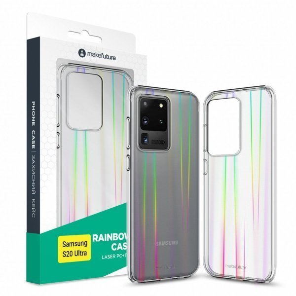 Чохол до моб. телефона MakeFuture Samsung S20 Ultra Rainbow (PC + TPU) (MCR-SS20U) Чохол до моб. телефона MakeFuture Samsung S20 Ultra Rainbow (PC + TPU) (MCR-SS20U)