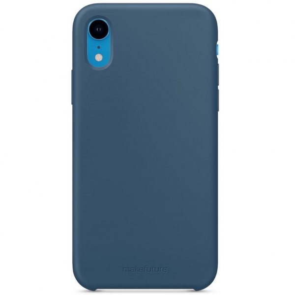 Чохол до моб. телефона MakeFuture Silicone Case Apple iPhone XR Blue (MCS-AIXRBL)