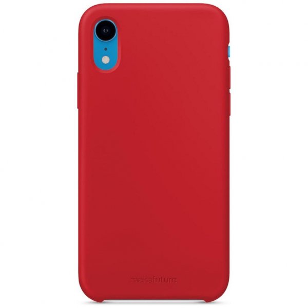 Чохол до моб. телефона MakeFuture Silicone Case Apple iPhone XR Red (MCS-AIXRRD)