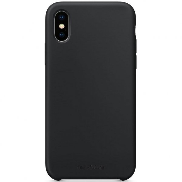 Чохол до моб. телефона MakeFuture Silicone Case Apple iPhone XS Black (MCS-AIXSBK)