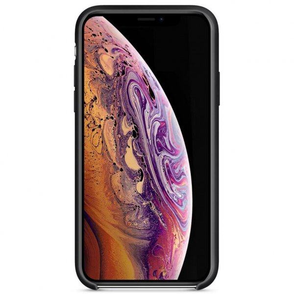 Чохол до моб. телефона MakeFuture Silicone Case Apple iPhone XS Max Black (MCS-AIXSMBK)