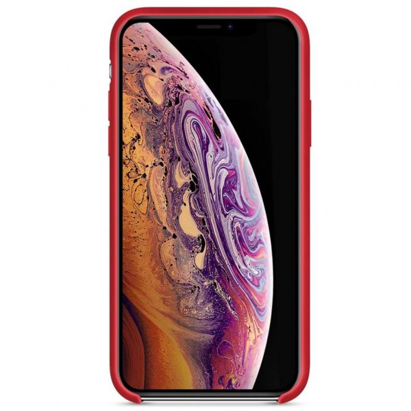 Чохол до моб. телефона MakeFuture Silicone Case Apple iPhone XS Max Red (MCS-AIXSMRD)