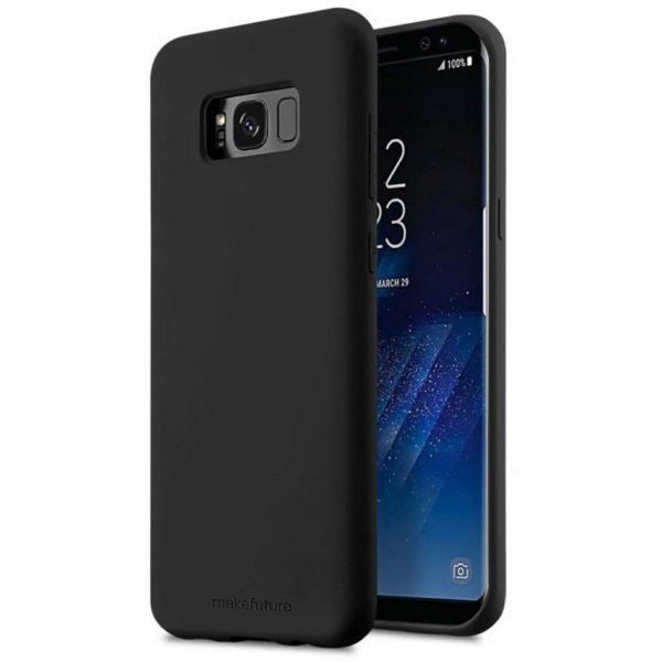 Чохол до моб. телефона MakeFuture Silicone Case Samsung J4 Plus 2018 (J415) Black (MCS-SJ415BK)