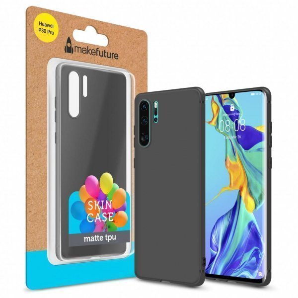 Чохол до моб. телефона MakeFuture Skin Case Huawei P30 Pro Black (MCSK-HUP30PBK)