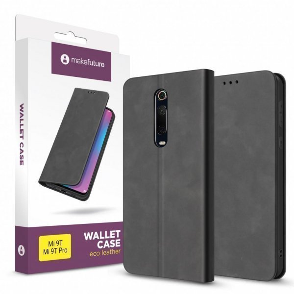 Чохол до моб. телефона MakeFuture Wallet Case (ECO Leather) Xiaomi Mi 9T/9T Pro Black (MCW-XM9TBK)