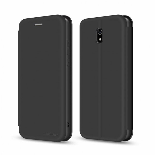 Чохол до моб. телефона MakeFuture Xiaomi Redmi 8A Flip (Soft-Touch PU) Black (MCP-XR8ABK)