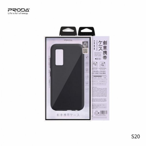 Чохол до моб. телефона Proda Soft-Case для Samsung S20 Black (XK-PRD-S20-BK)