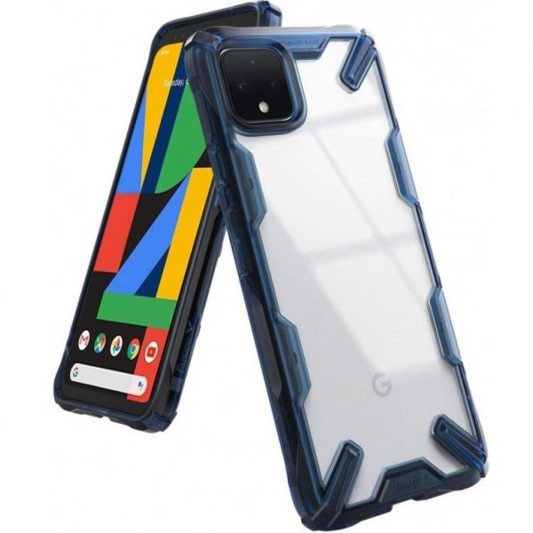 Чохол до моб. телефона Ringke Fusion X для Google Pixel 4 Space Blue (RCG4624)