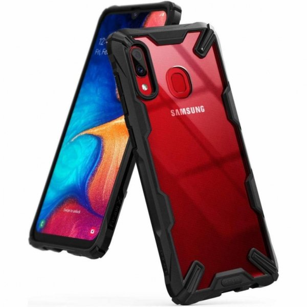 Чохол до моб. телефона Ringke Fusion X Samsung Galaxy A20 Black (RCS4521)