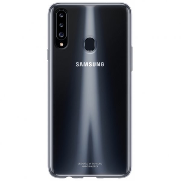 Чохол до моб. телефона Samsung A20s/EF-QA207TTEGRU - Clear Cover (Transparent) (EF-QA207TTEGRU)