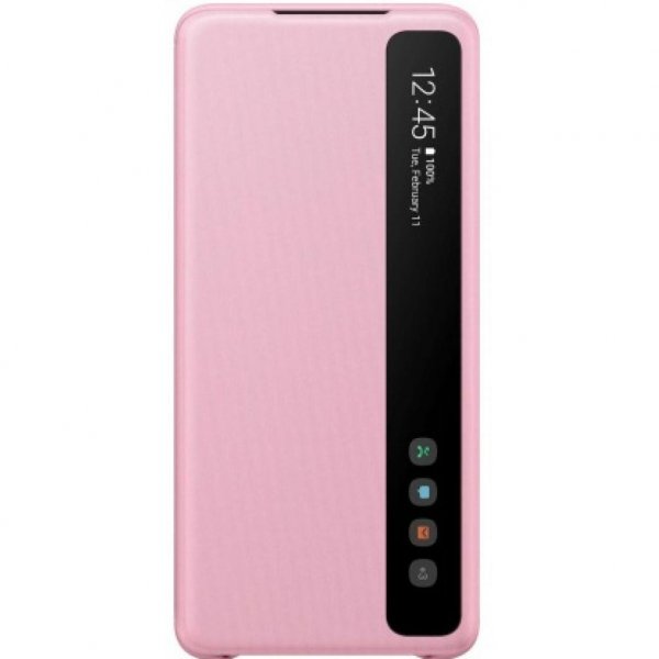 Чохол до моб. телефона Samsung Clear View Cover Galaxy S20+ (G985) Pink (EF-ZG985CPEGRU) Чохол до моб. телефона Samsung Clear View Cover Galaxy S20+ (G985) Pink (EF-ZG985CPEGRU)