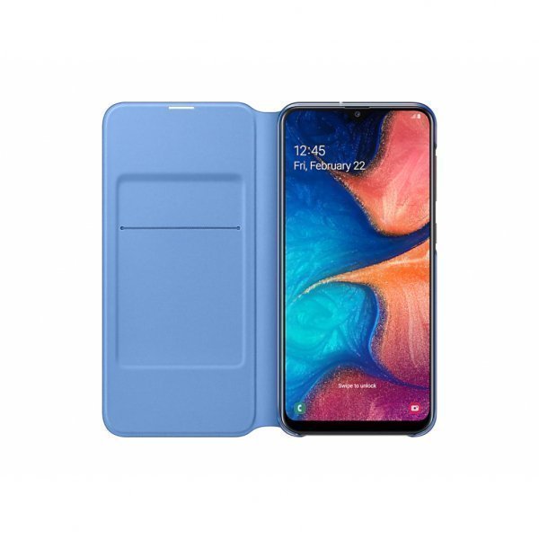 Чохол до моб. телефона Samsung Galaxy A20 (A205F) Black Wallet Cover (EF-WA205PBEGRU)