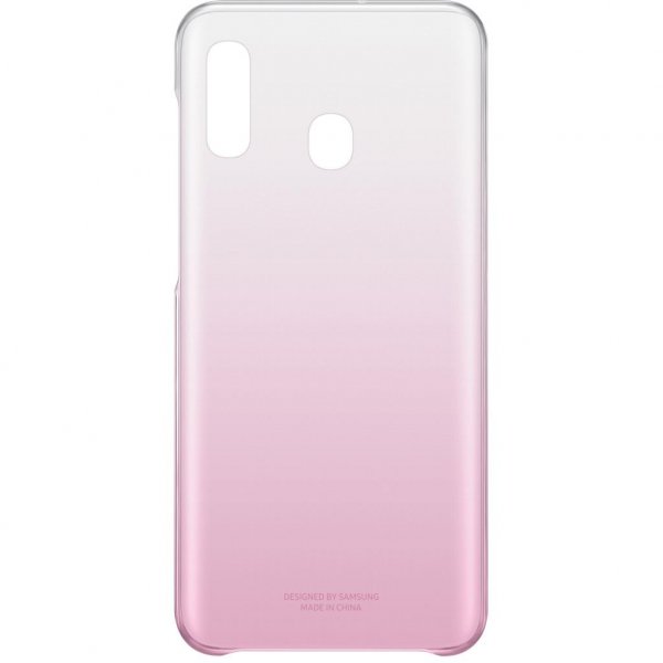 Чохол до моб. телефона Samsung Galaxy A20 (A205F) Gradation Cover Pink (EF-AA205CPEGRU)