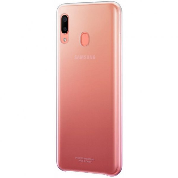 Чохол до моб. телефона Samsung Galaxy A20 (A205F) Gradation Cover Pink (EF-AA205CPEGRU)