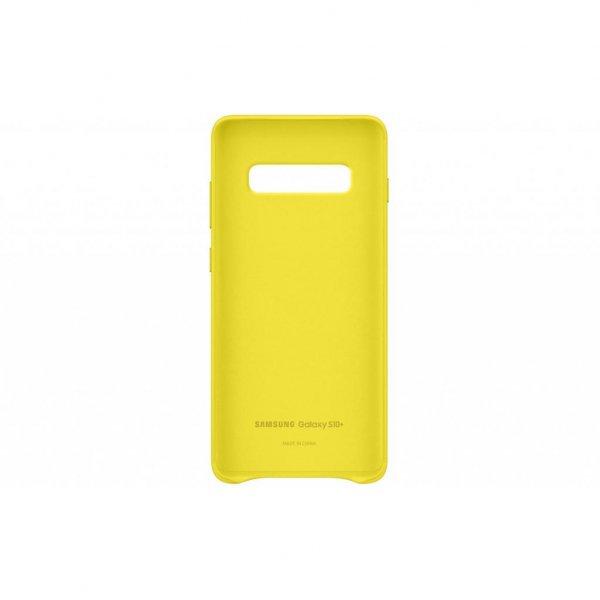 Чохол до моб. телефона Samsung Galaxy S10+ (G975) Leather Cover Yellow (EF-VG975LYEGRU)