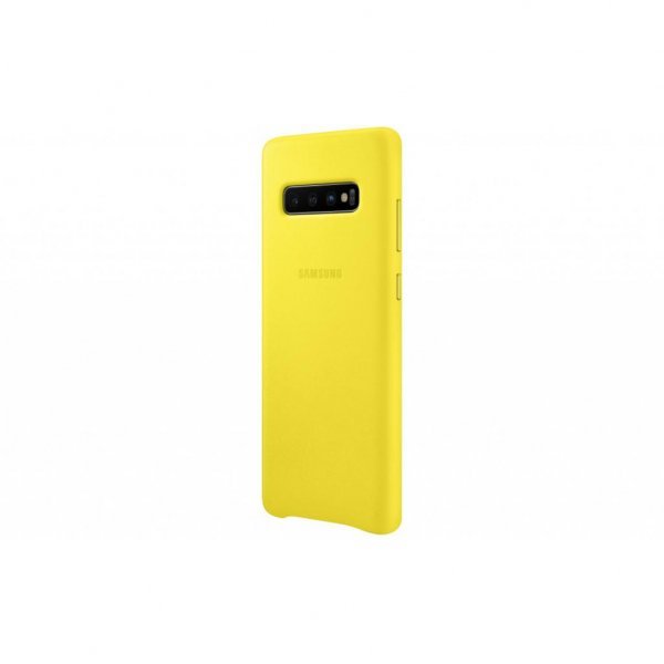 Чохол до моб. телефона Samsung Galaxy S10+ (G975) Leather Cover Yellow (EF-VG975LYEGRU)