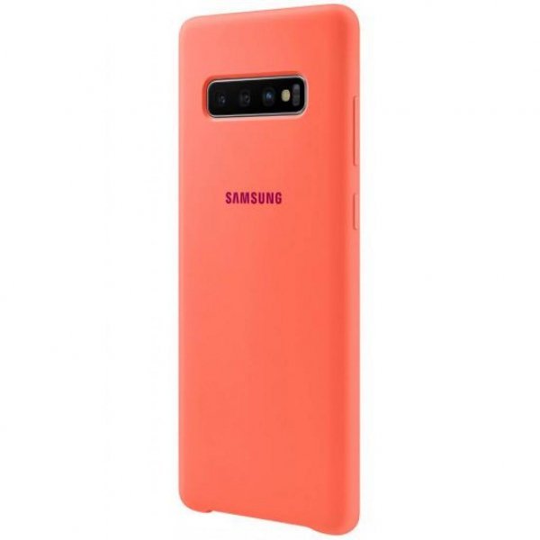 Чохол до моб. телефона Samsung Galaxy S10+ (G975) Silicone Cover Berry Pink (EF-PG975THEGRU)