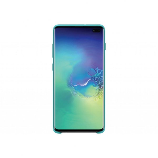 Чохол до моб. телефона Samsung Galaxy S10+ (G975) Silicone Cover Green (EF-PG975TGEGRU)