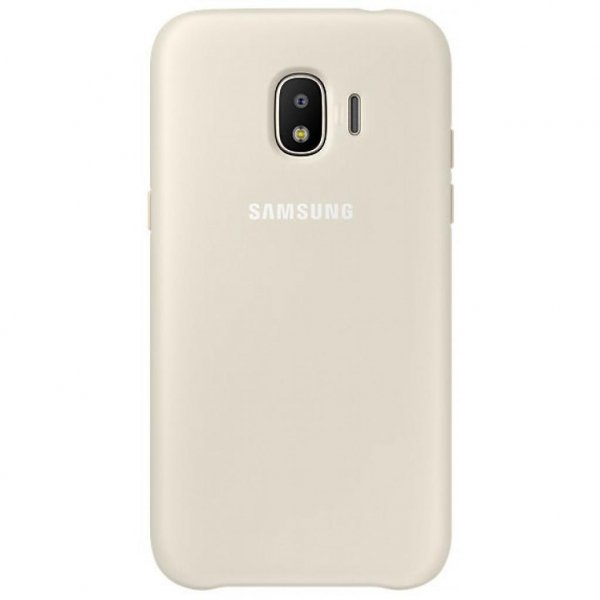 Чохол до моб. телефона Samsung J2 (2018)/EF-PJ250CFEGRU - Dual Layer Cover (Gold) (EF-PJ250CFEGRU)