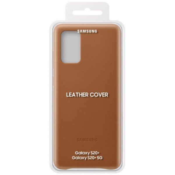 Чохол до моб. телефона Samsung Leather Cover Galaxy S20+ (G985) Brown (EF-VG985LAEGRU)