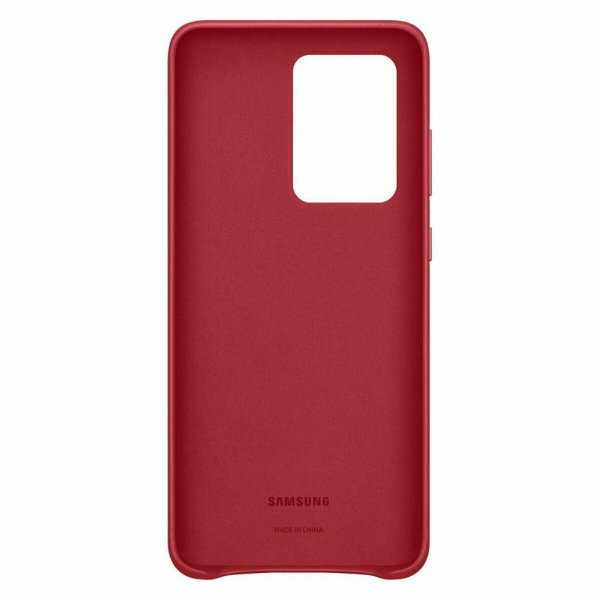 Чохол до моб. телефона Samsung Leather Cover Galaxy S20 Ultra (G988) Red (EF-VG988LREGRU)