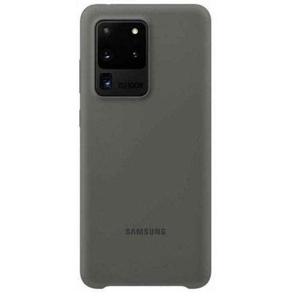 Чохол до моб. телефона Samsung Silicone Cover для смартфону Galaxy S20 Ultra (G988) Gray (EF-PG988TJEGRU)