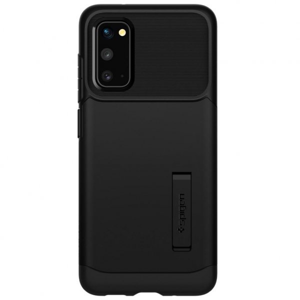 Чохол до моб. телефона Spigen Galaxy S20 Slim Armor, Black (ACS00658) Чохол до моб. телефона Spigen Galaxy S20 Slim Armor, Black (ACS00658)