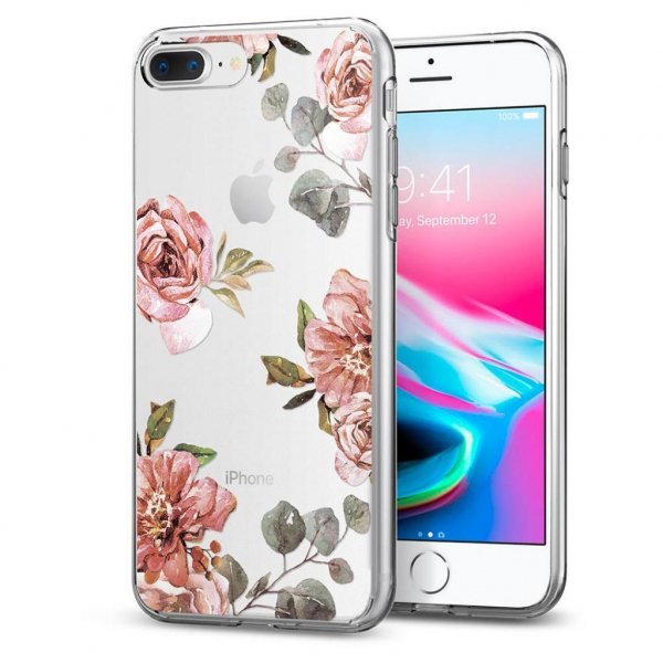 Чохол до моб. телефона Spigen iPhone 8 Plus/7 Plus Liquid Crystal Aquarelle Rose (055CS22621)