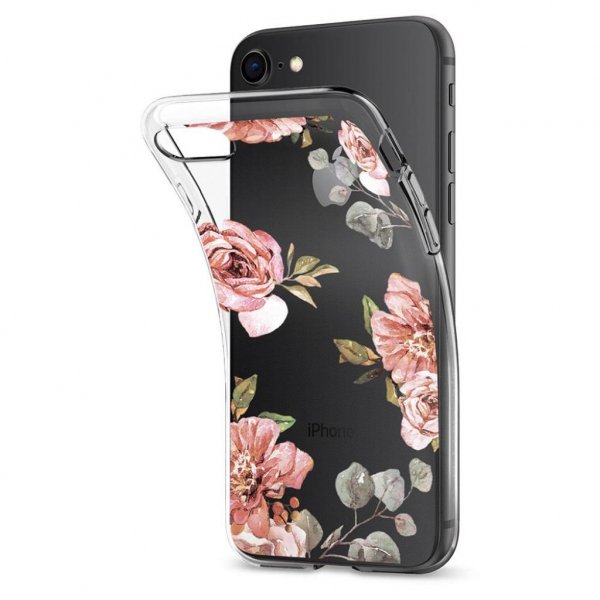 Чохол до моб. телефона Spigen iPhone 8/7 Liquid Crystal Aquarelle Rose (054CS22619)