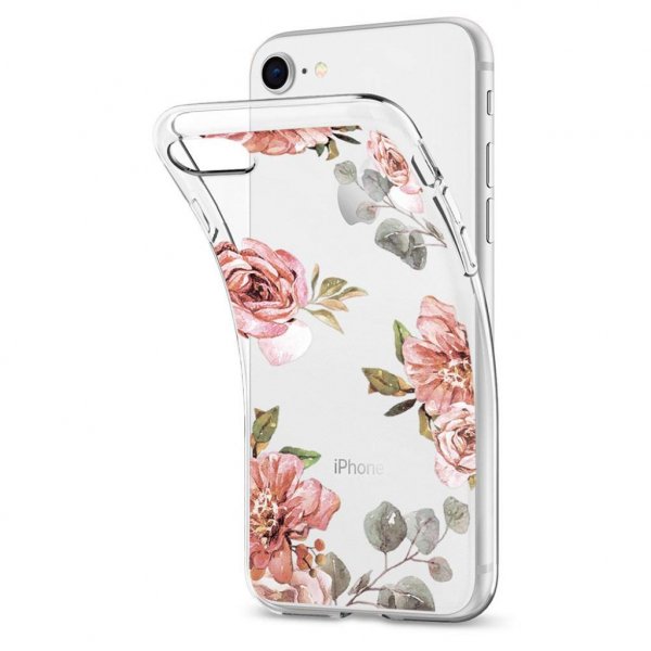 Чохол до моб. телефона Spigen iPhone 8/7 Liquid Crystal Aquarelle Rose (054CS22619)