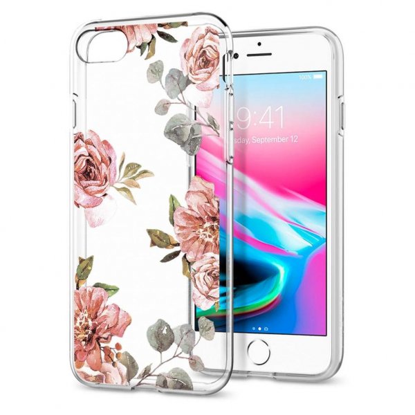 Чохол до моб. телефона Spigen iPhone 8/7 Liquid Crystal Aquarelle Rose (054CS22619)