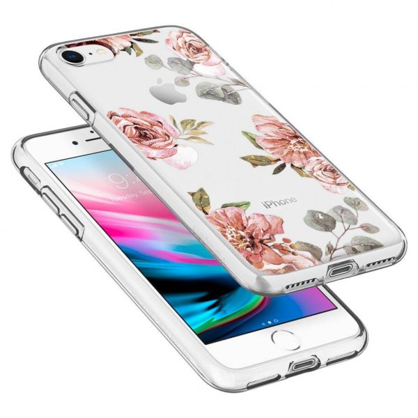 Чохол до моб. телефона Spigen iPhone 8/7 Liquid Crystal Aquarelle Rose (054CS22619)