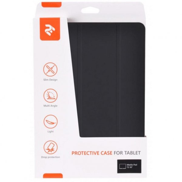 Чохол до планшета 2E для Huawei Media Pad T3 10, Case, Black/TR (2E-HM-T310-MCCBT)