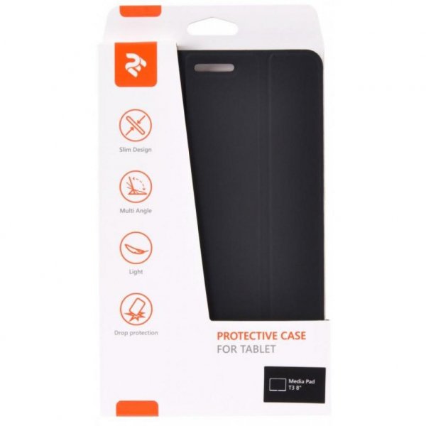 Чохол до планшета 2E для Huawei Media Pad T3 8, Case, Black/TR (2E-HM-T38-MCCBT)
