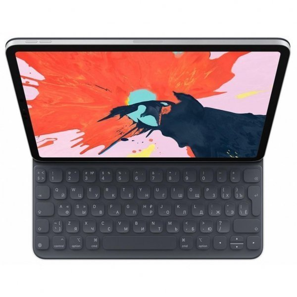 Чохол до планшета Apple Smart Keyboard Folio for 11-inch iPad Pro - Russia, Model A2 (MU8G2RS/A)