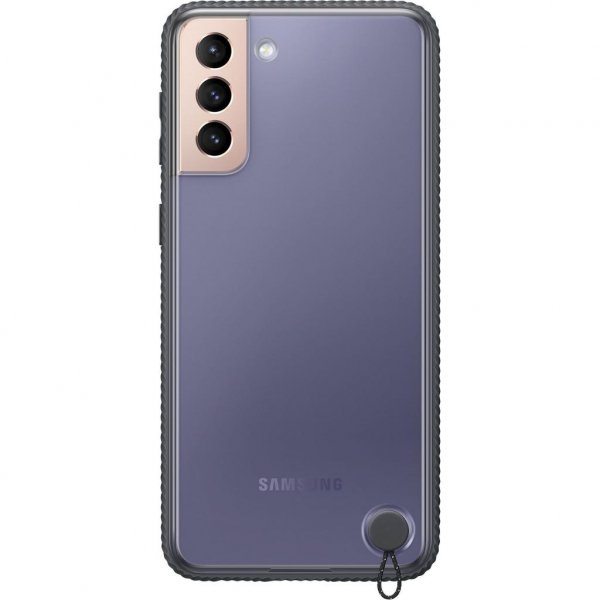 Чохол Samsung Clear Protective Cover до моб. телефона Samsung Galaxy S21+ Black (EF-GG996CBEGRU)