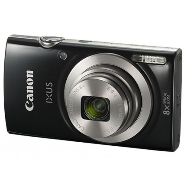 Цифровий фотоапарат Canon IXUS 185 Black (1803C008AA)