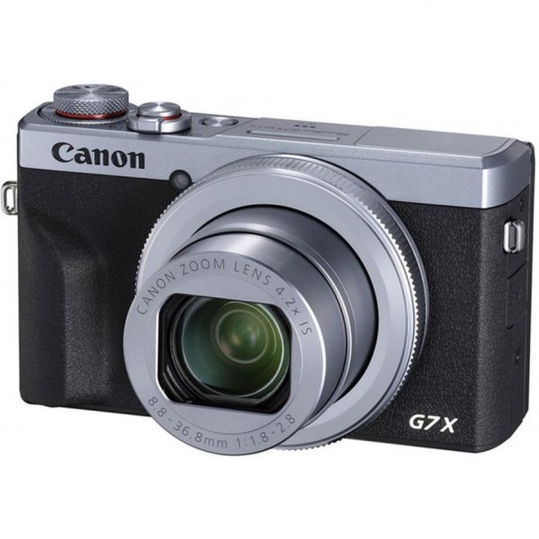 Цифровий фотоапарат Canon Powershot G7 X Mark III Silver (3638C013)