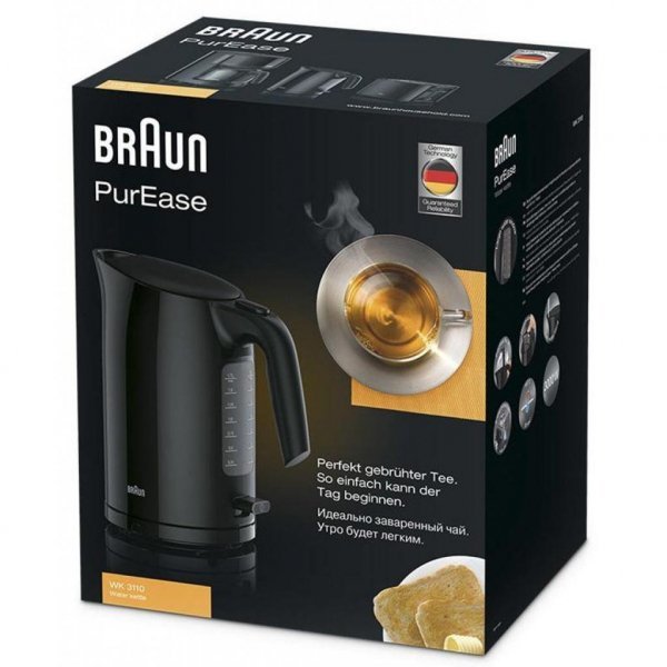 Електрочайник BRAUN WK 3110 BK (WK3110 BK) Електрочайник BRAUN WK 3110 BK (WK3110 BK)