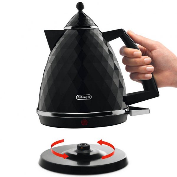 Електрочайник DeLonghi KBJ 2001.BK (KBJ2001.BK)