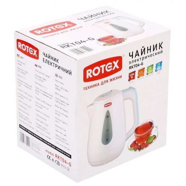 Електрочайник Rotex RKT04-G