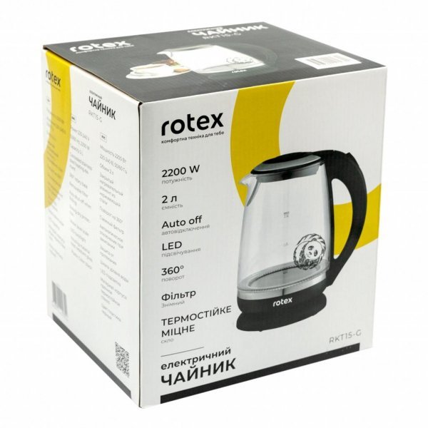 Електрочайник Rotex RKT15-G