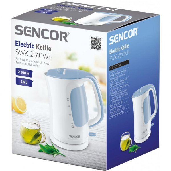 Електрочайник Sencor SWK 2510 WH (SWK2510WH)