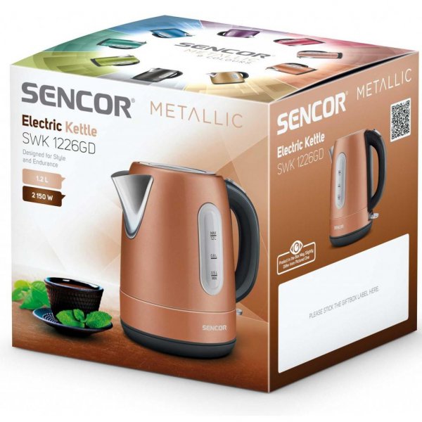 Електрочайник Sencor SWK1226GD Електрочайник Sencor SWK1226GD