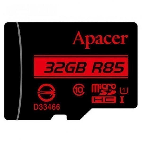 Карта пам'яті Apacer 32GB microSDHC class 10 UHS-I U1 (AP32GMCSH10U5-R)